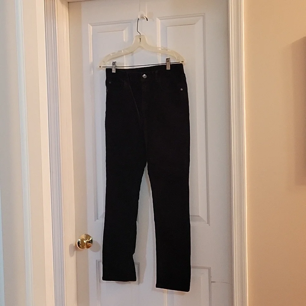 Childrens place boys black corduroy pants 14